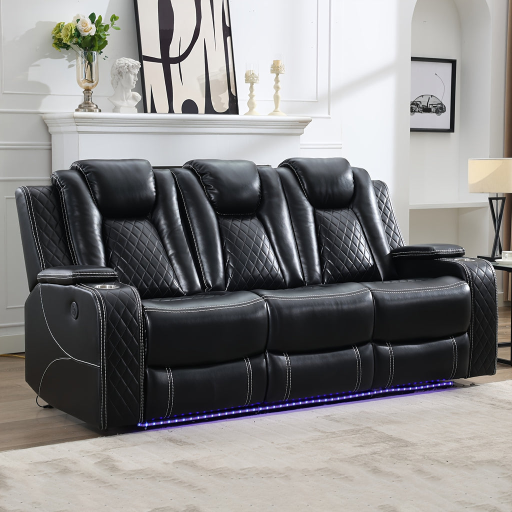 Trent Electric Reclining 3 Seater Sofa