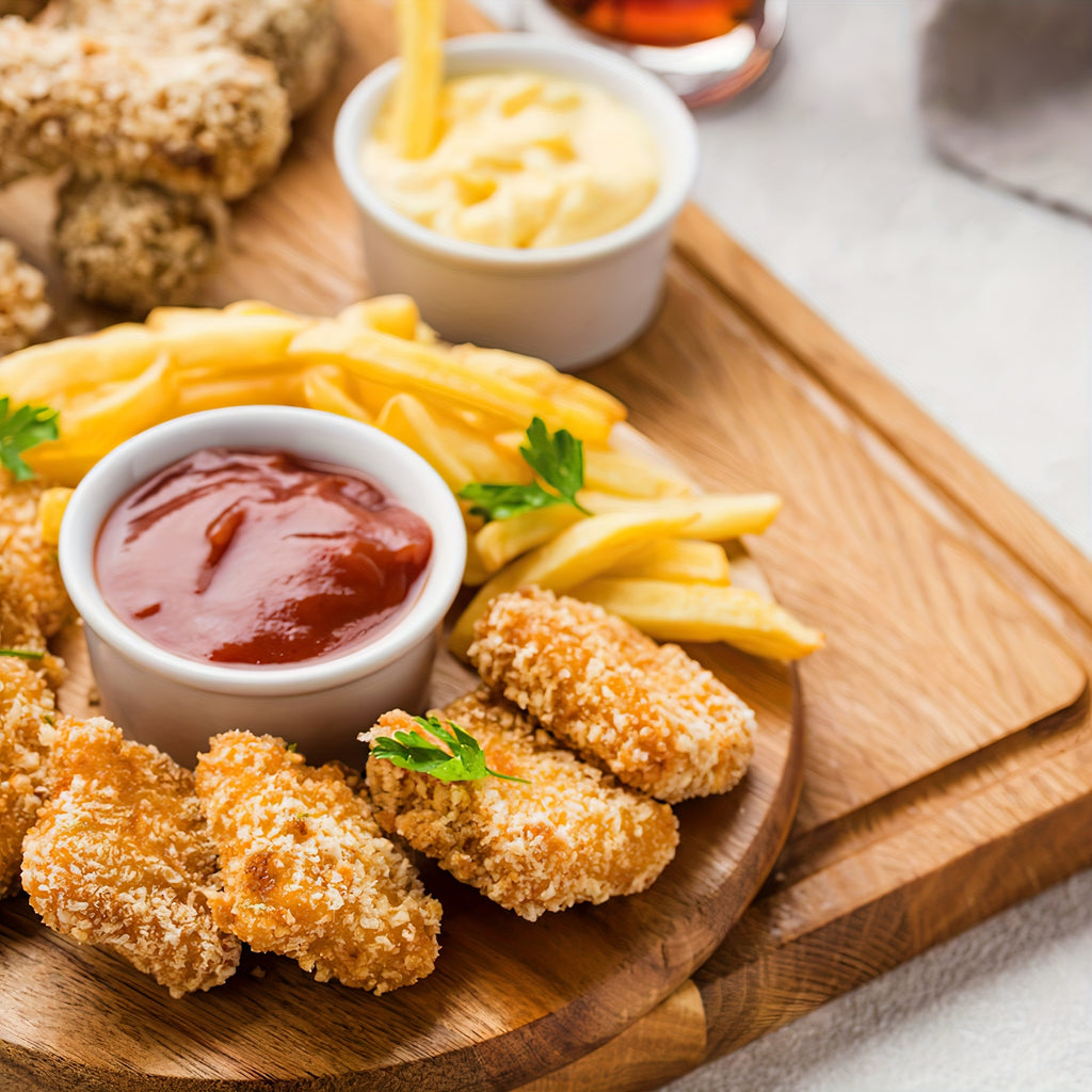 SUSTEAS Deep Fryer for Home Use, Large Capacity Oil Fryer with 5 Sizes, Adjustable Temperature Control, Easy-to-Clean Pot, Made Of 304 Stainless Steel, Local Warehouse, Compact And Durable Design, Stylish Cooking Appliance &