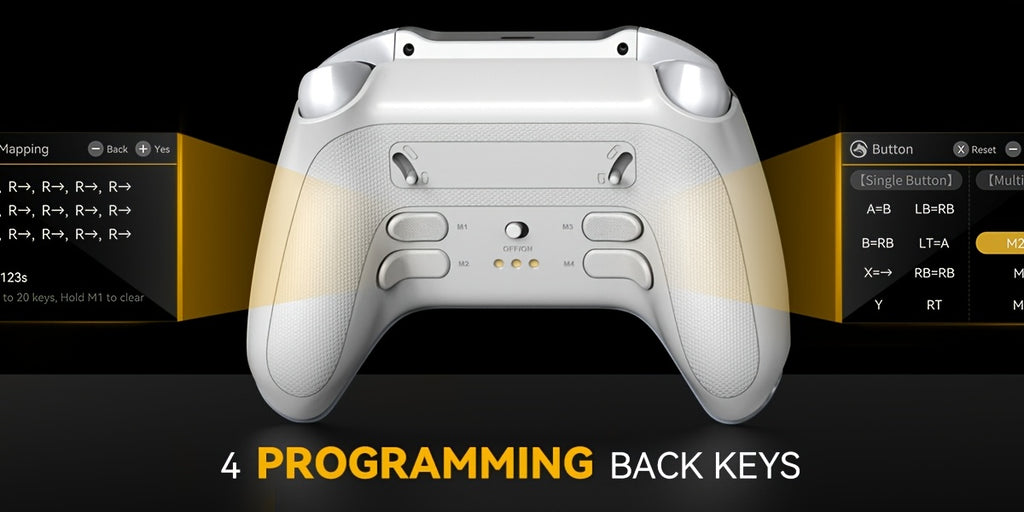 Interactive Screen Wireless Gaming Controller