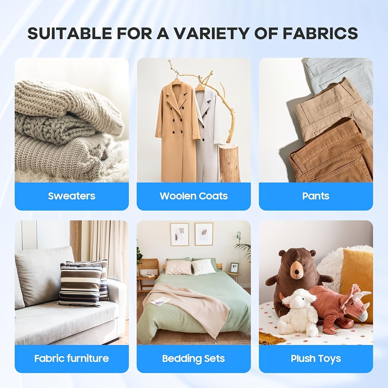 Lint Remover, Fabric Shaver and Lint Brush for Clothes Cleaning - Household Tool to Remove Pilling from Sweaters, Sofas, Furniture & Textiles, Textile Maintenance, Sweater Care, Handheld Device, Portable Cleaner, Durable Cons