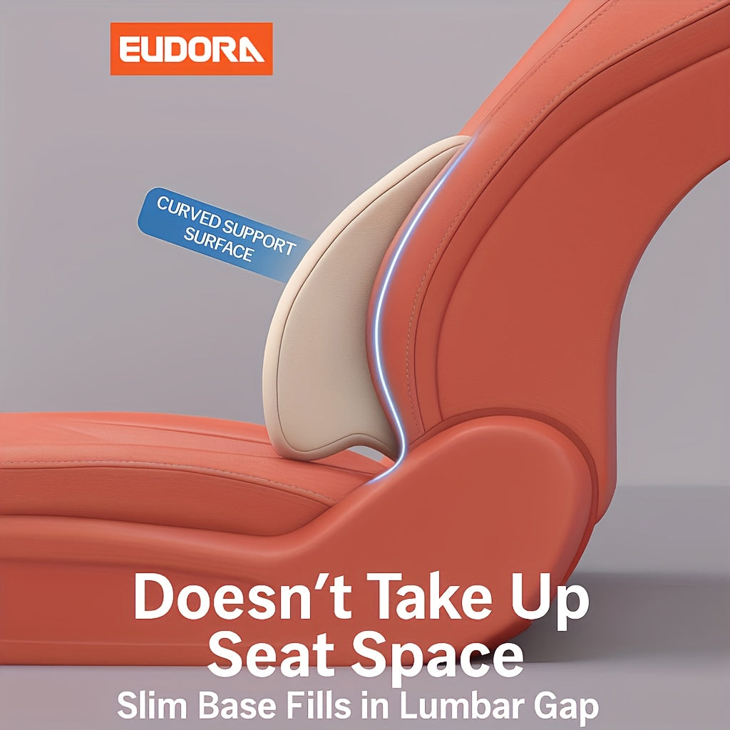 1 set of 2 ergonomic car seats 1 headrest 1 lumbar pillow support combo set is suitable for various models of seats, easy to install, ideal gift for drivers