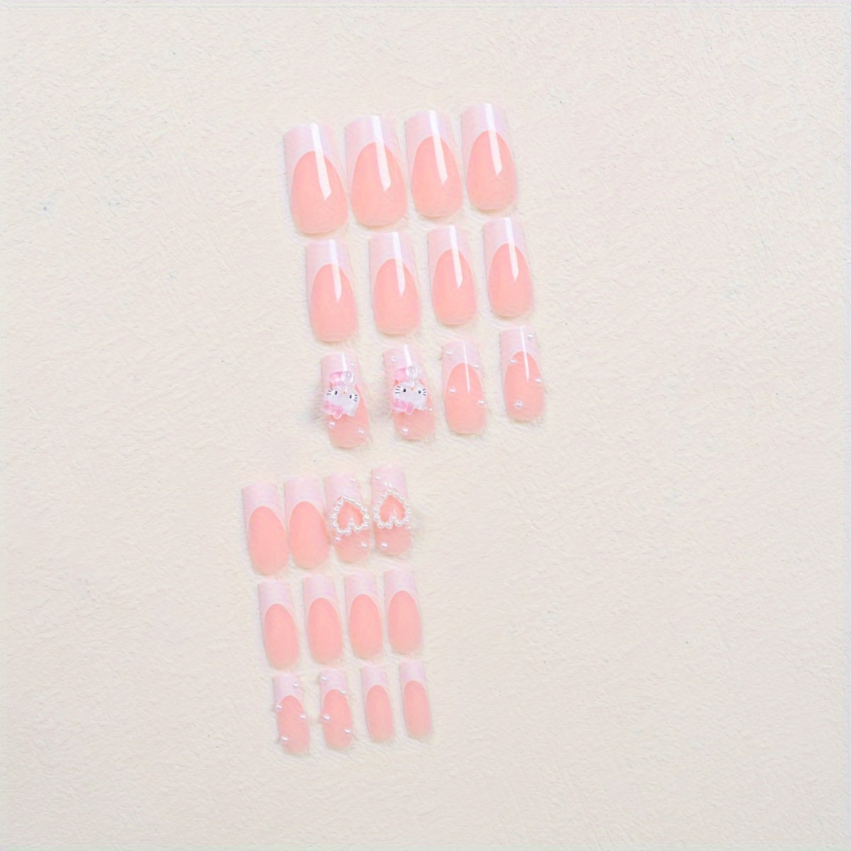 Elis French Style Hello Kitty Press-On