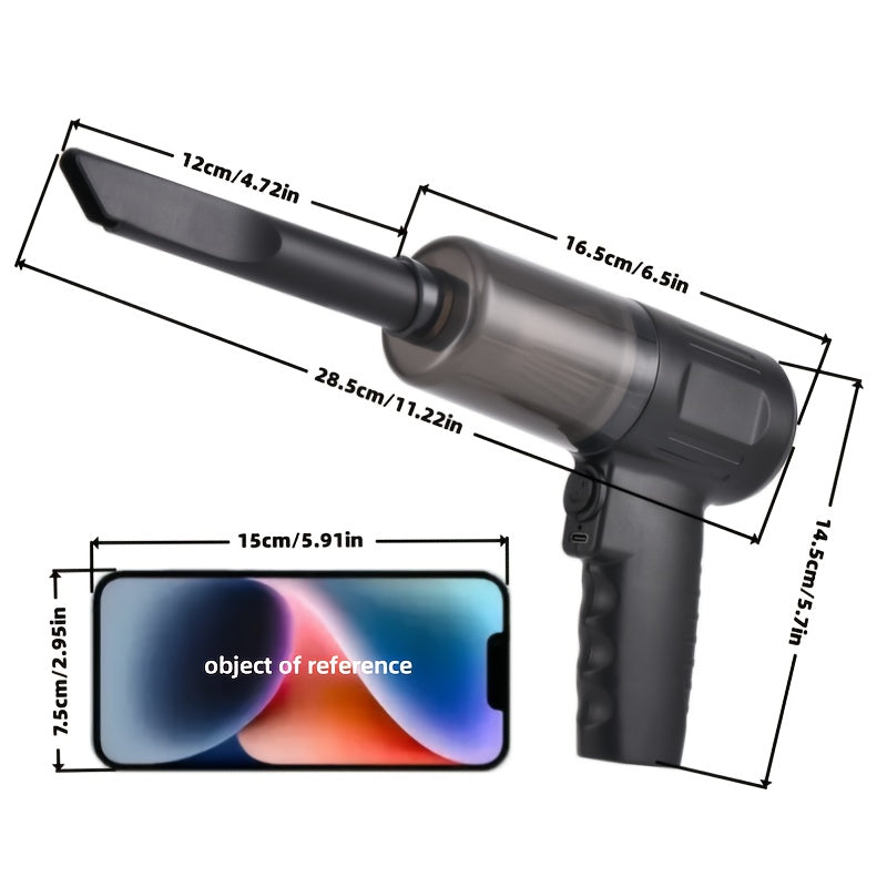 [High Power Vacuum] Ultra High Power Mini Handheld Vacuum Cleaner | New Computer USB Charging Super Long Battery Life Durable for Desktop Mouse Pad Keyboard Crevice Corner Cleaning Gift for Boyfriend, Father, Colleague, Frien