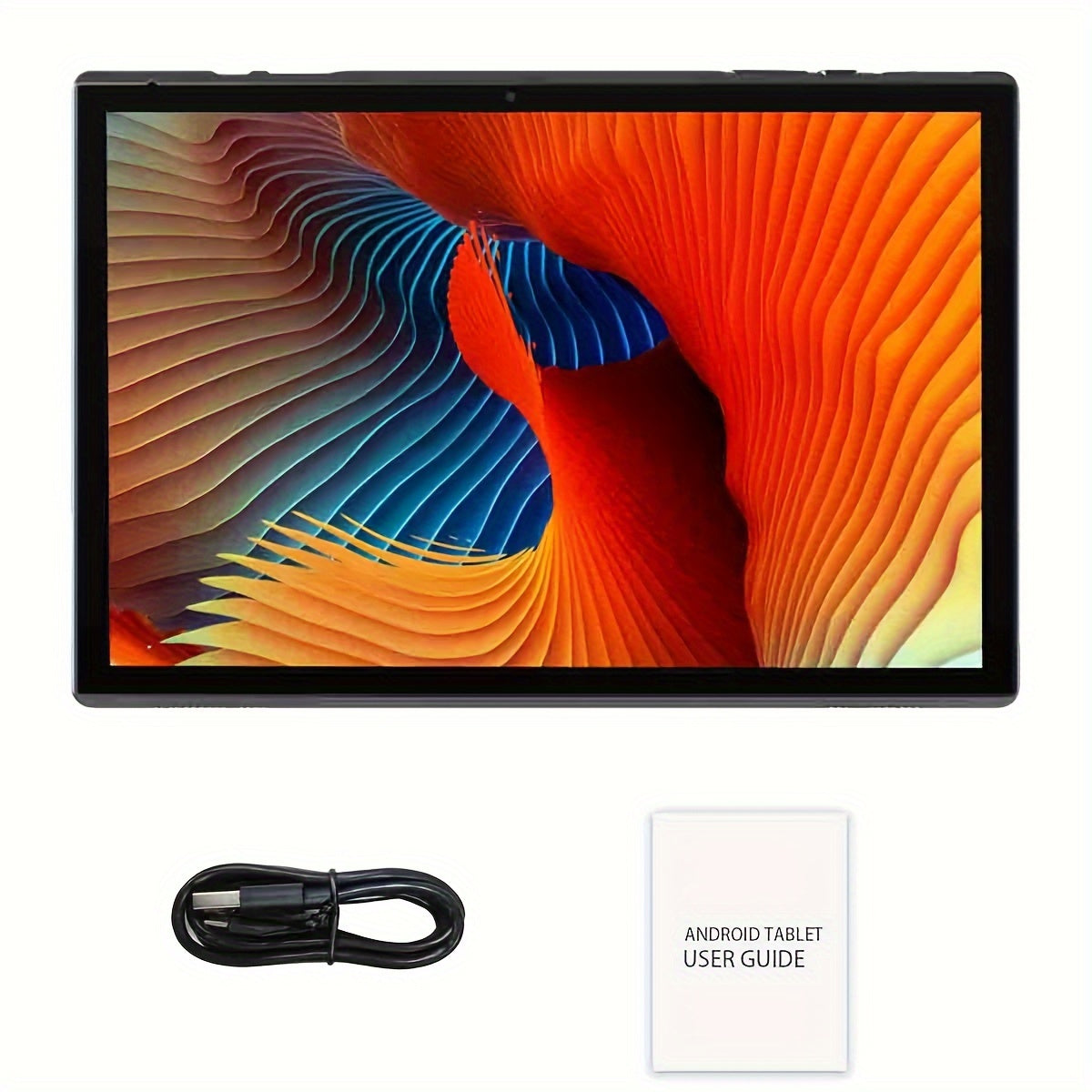 PEICHENG 10 inch Pad Android 15 Tablet, RK3326S 4-Core 8(3+5)GB RAM 32GB ROM, 10.1 Inch Tablet, FHD IPS Touch Screen, 2MP Front 8MP Back Camera, Type-C Tablete G-sensor, 6000mAh Larger Battery