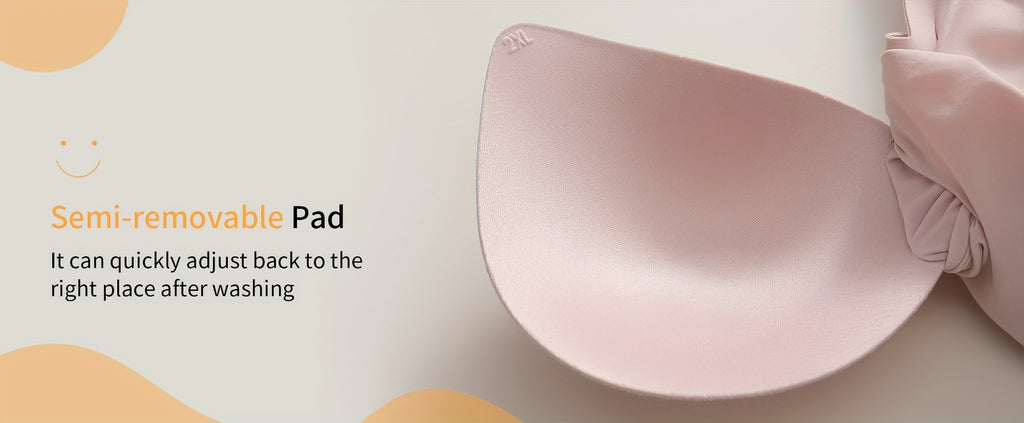 Solid Seamless Wireless Bra, Comfy Anti Sagging Push Up Sporty Women's Lingerie & Underwear