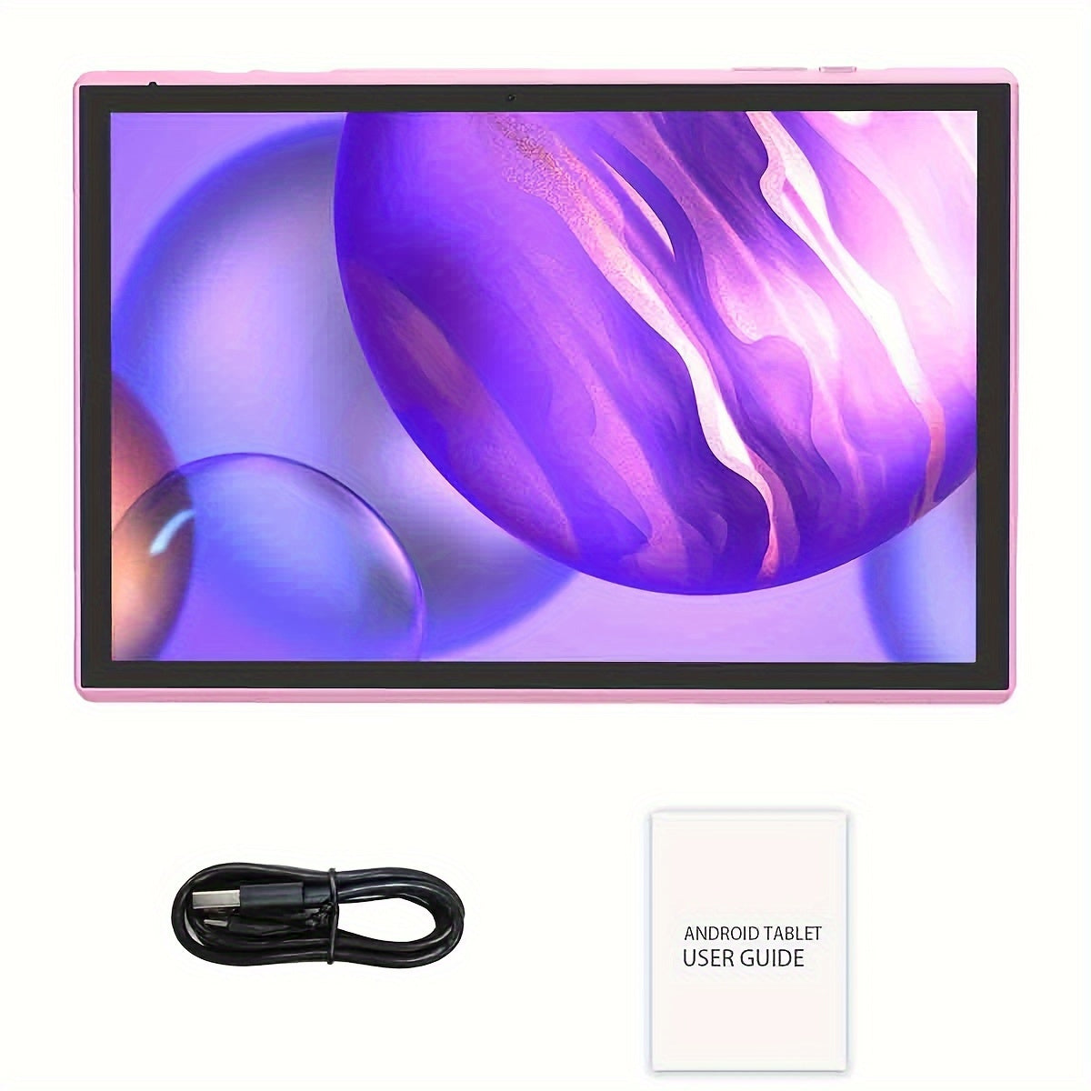 PEICHENG 10 inch Pad Android 15 Tablet, RK3326S 4-Core 8(3+5)GB RAM 32GB ROM, 10.1 Inch Tablet, FHD IPS Touch Screen, 2MP Front 8MP Back Camera, Type-C Tablete G-sensor, 6000mAh Larger Battery