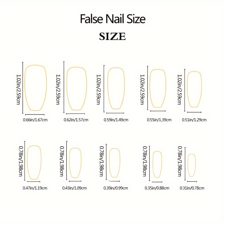 [24pcs Press-on Nails] MYSEVENDAY 24pcs Colorblock French Tip Press-on Nails - Mixed Color System, Square Shape, Medium Length, Glossy Finish with Nail Glue and File, Removable & Reusable for Parties & Everyday Wear