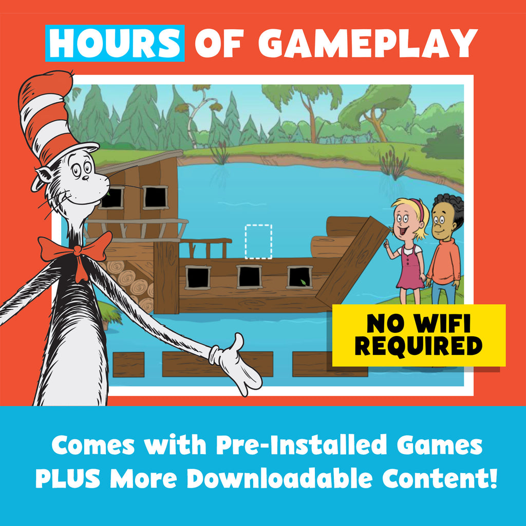 PBS Kids - Playtime Pad 2.0 - 7" HD Kids Safe Tablet + Live TV