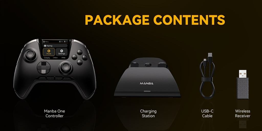 Interactive Screen Wireless Gaming Controller