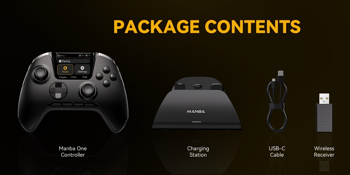 Interactive Screen Wireless Gaming Controller