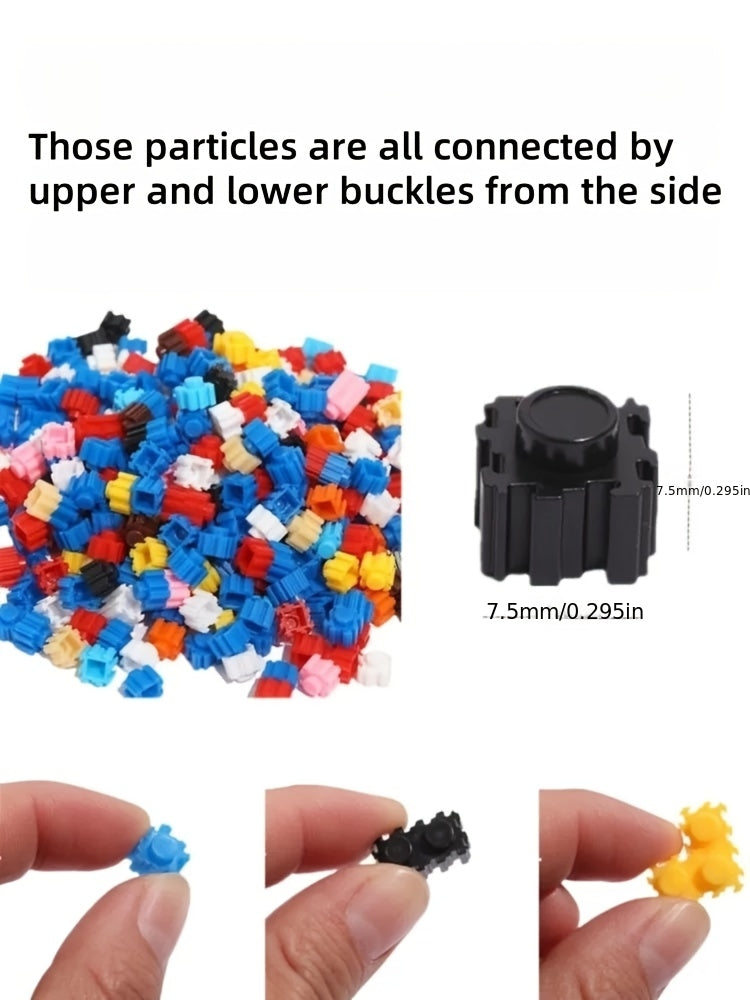 Stitch Building Blocks Set - Official Stitch 3D Model Kit with Expressive Eyes, Poseable Arms & Heart, Large 4000pcs Construction Set for Birthday Party Decorations, Role Play, Photo Props - Compatible with Stitch Fans (Offic