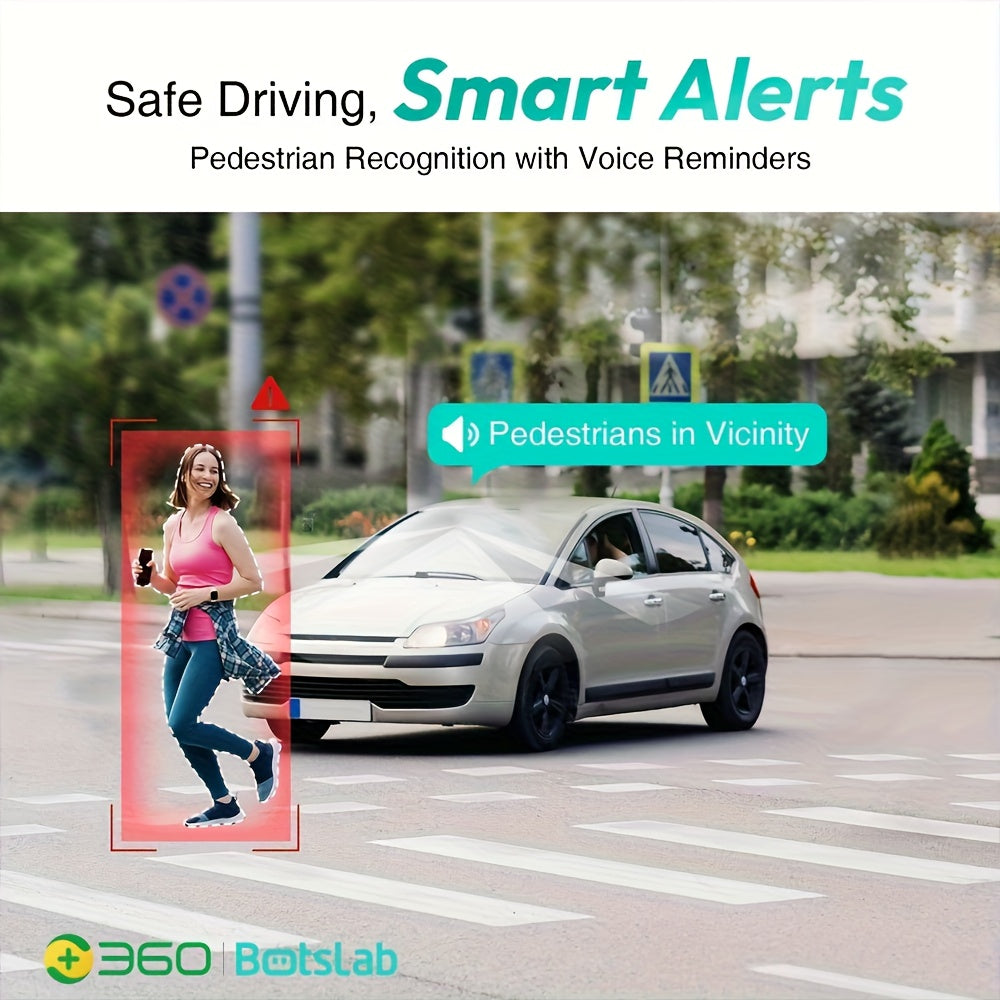 Front Car Dash Cam with 3K, 140° Wide Angle Lens, Built-In Wifi GPS, Night Vision, Motion Detection Alerts, Parking Mode, WDR, 24H Motion Detection, Dash Cam Front And Rear Wireless, Dash Cam with Wifi, Dash Cam for Car, Das