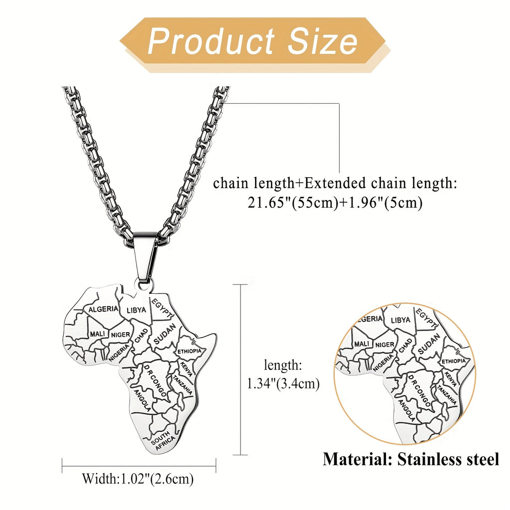 Classic African Pendant Necklace