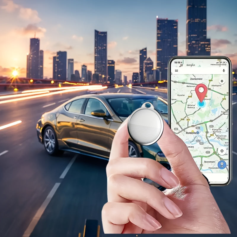 1/4pcs GPS Smart Anti-Lost Device Locator For Vehicles - Real-Time Tracking, No Installation Required, Suitable For Vehicles, Elderly, And Children - Compatible With IOS System, Prevent Loss And Worry-Free, GPS Tracker For Ca