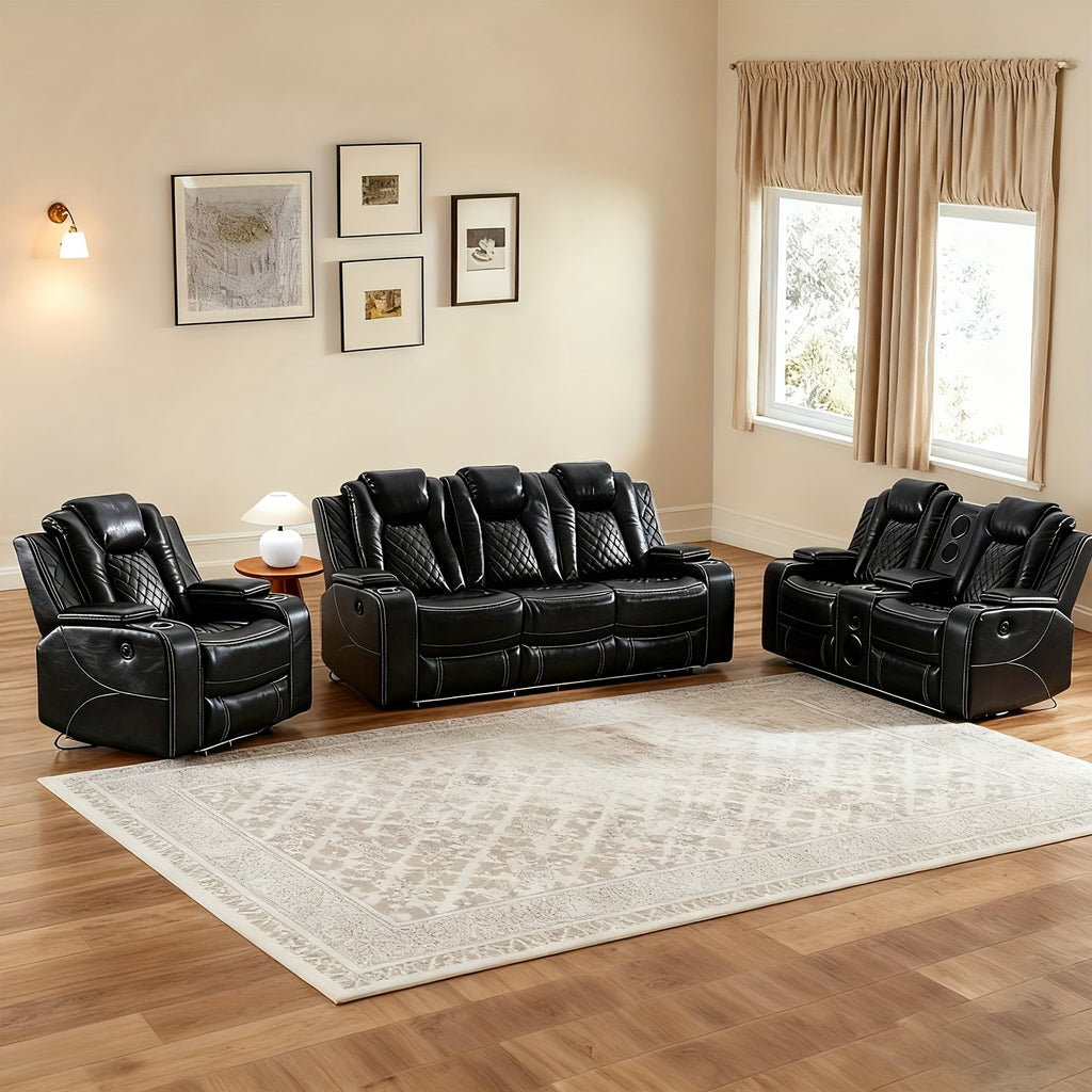 Skyward 3pcs Power Recliner Set