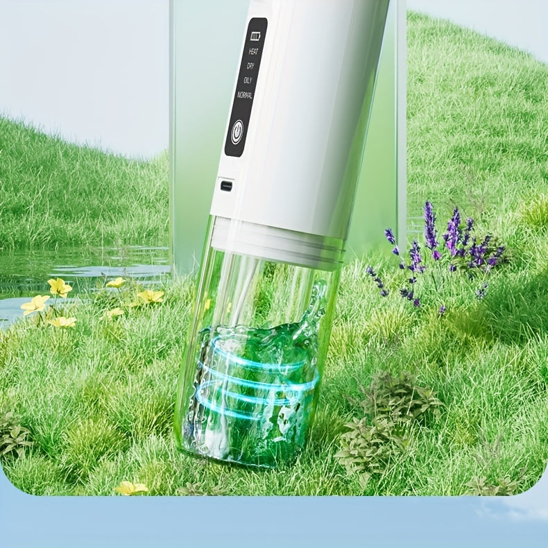 [USB Charging Beauty Device] 6-Head Blackhead Cleaner, Vacuum Electric Blackhead Pore Cleaner, USB Charging Mini Bubble Beauty Device, To Activate Heating Mode, Press And Hold The Power Button For 3 Seconds. Automatically Mai