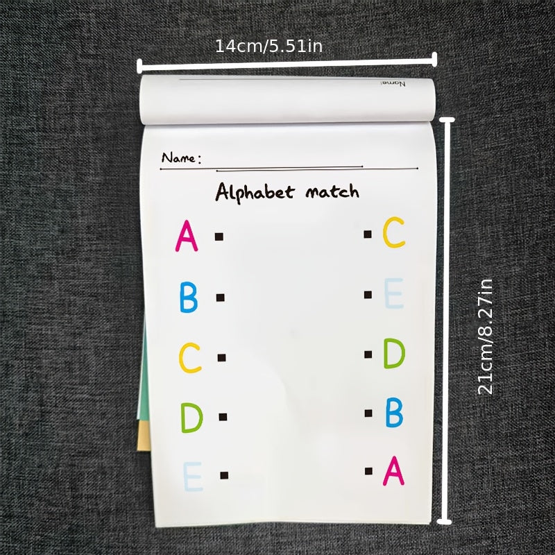 64-Page Alphabet Handwriting Practice Workbook for Kids Ages 3-6 | Preschool & Kindergarten Writing Curriculum with Sight Words, Tracing & Writing Activities, Uppercase & Lowercase Letters, Phonics Skills | Pre-K Learning Boo