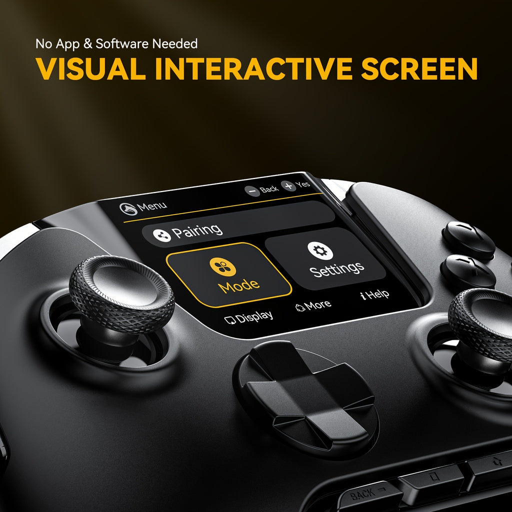 Interactive Screen Wireless Gaming Controller