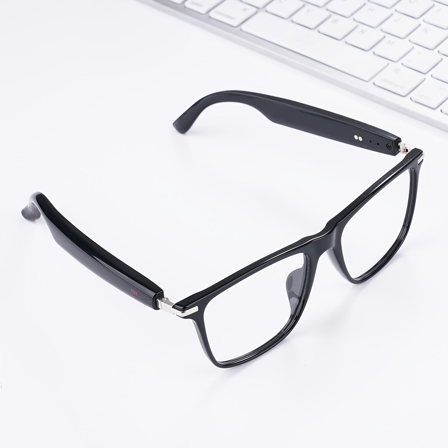 AI Smart Glasses with 160-Language Real-Time Translation & Chat GPT System, Built-in Microphone/Speaker, HD Voice Calls & HIFI Music, Physical Color-Changing Lens, Wireless, High Quality, Magnetic Charging, Long-Lasting Batte