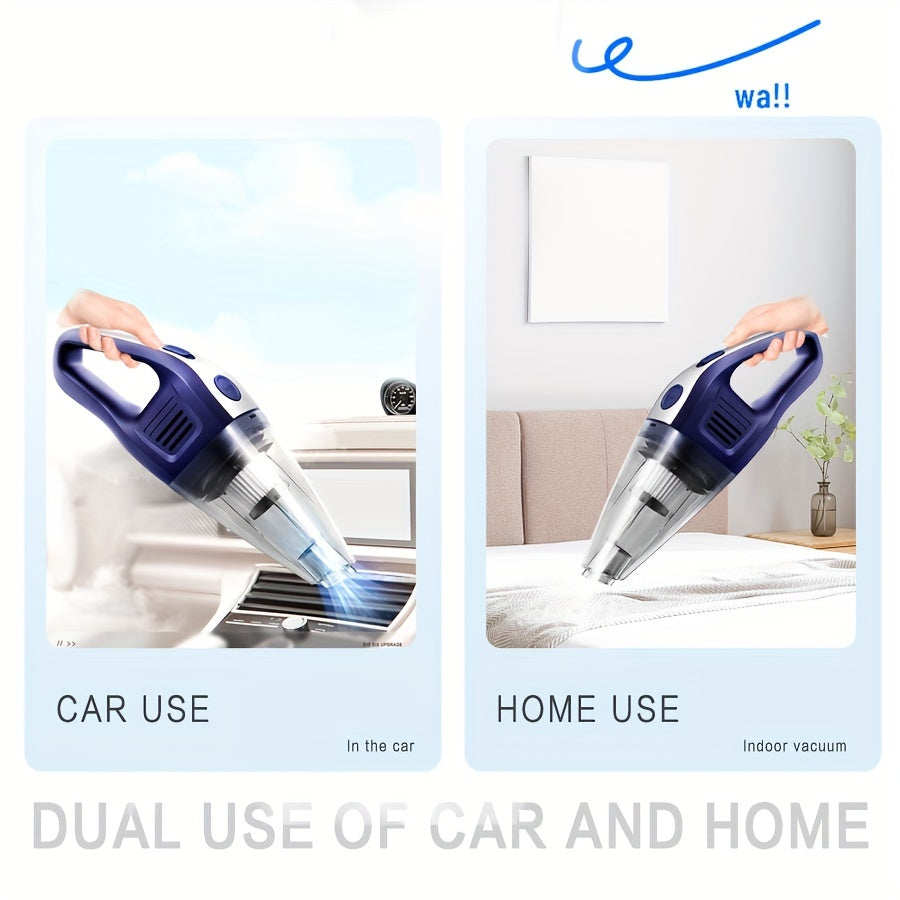 [Powerful Car Vacuum Cleaner] Powerful 5000pa Strong Suction Handheld Wireless Car Vacuum Cleaner | USB Charging, Long Working, For Cars, Homes, Offices, Pet Hair Cleaning - Car Accessories For Men Women