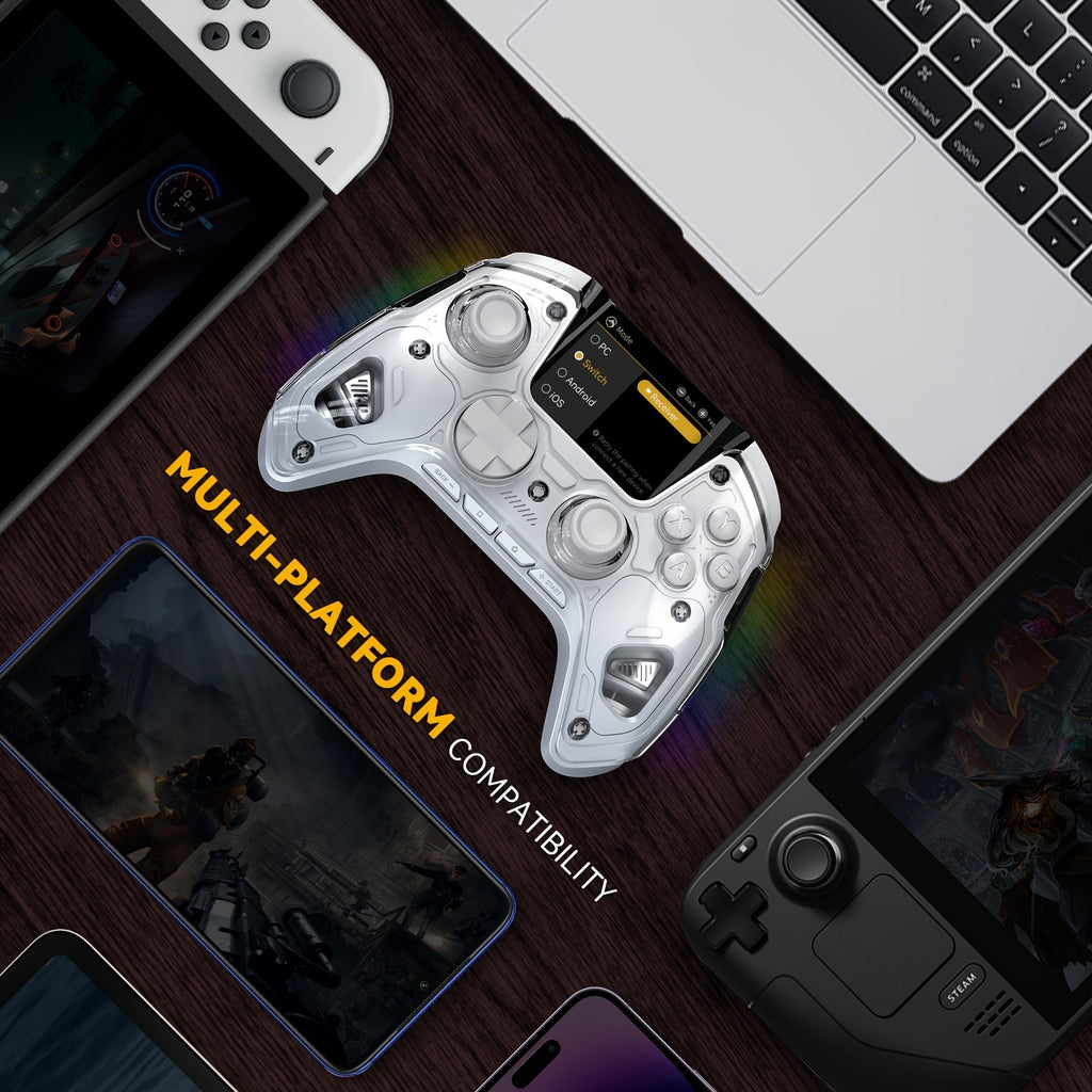 Interactive Screen Wireless Gaming Controller