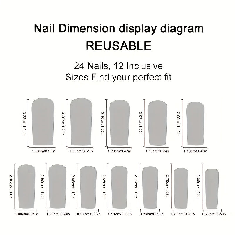 3D Hello Kitty Press On