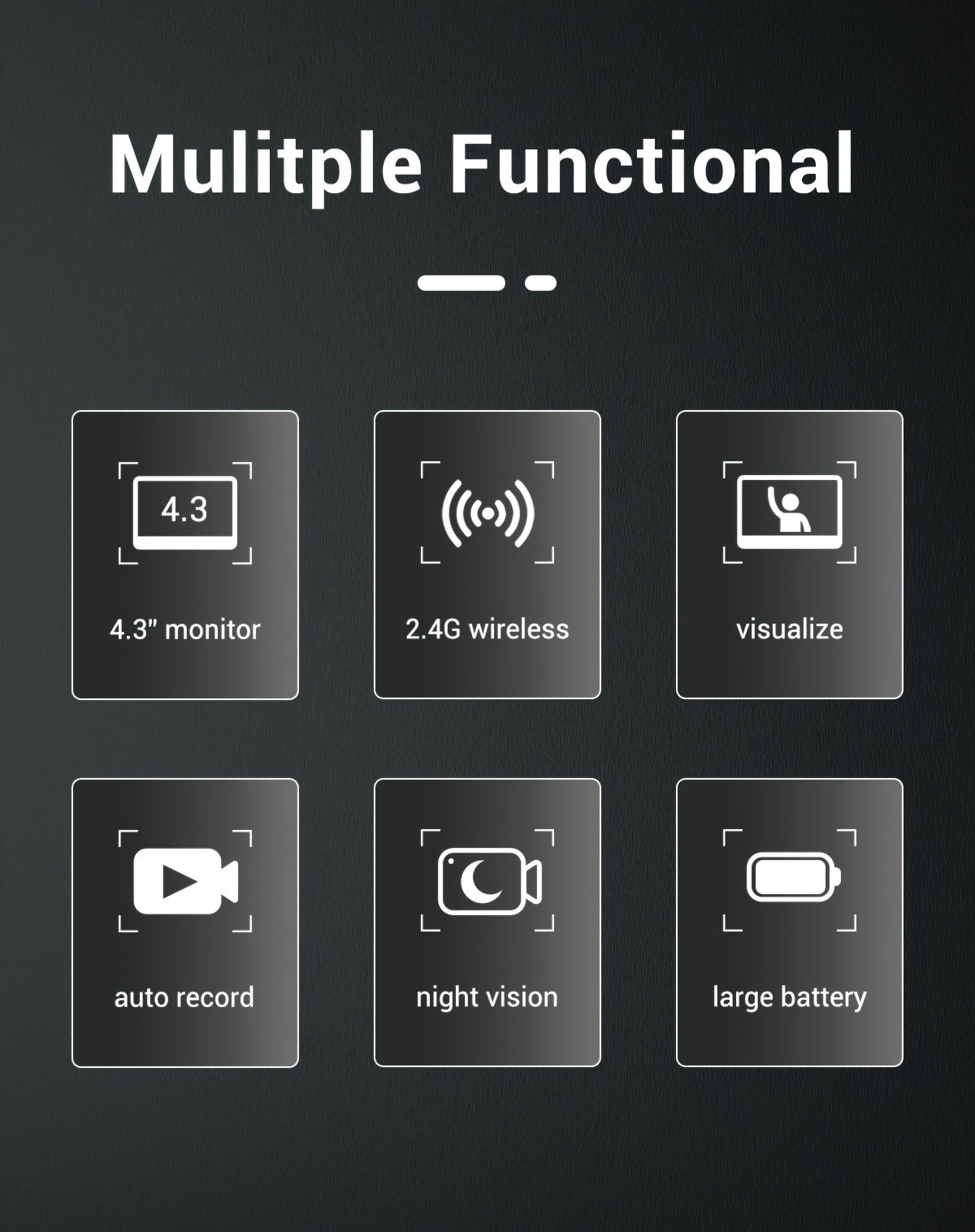 X7/NT601/X6 SMart Video Doorbell With 4.3" Display: No WiFi Needed & 128GB Storage | 300K Pixel Auto-Capture + 3+ Month Battery | 90-Min Charging - Home Security System For Apartments/Houses