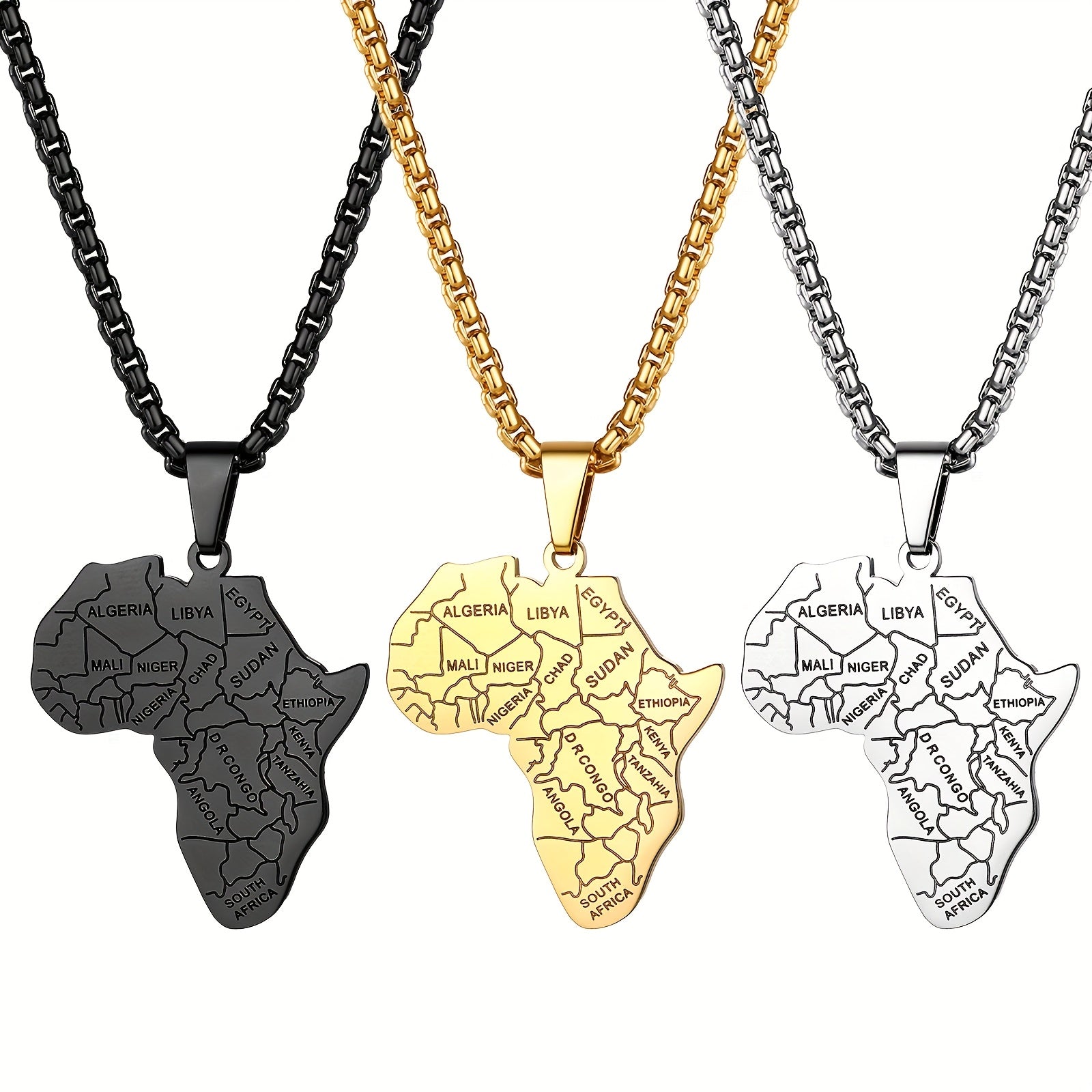 Classic African Pendant Necklace