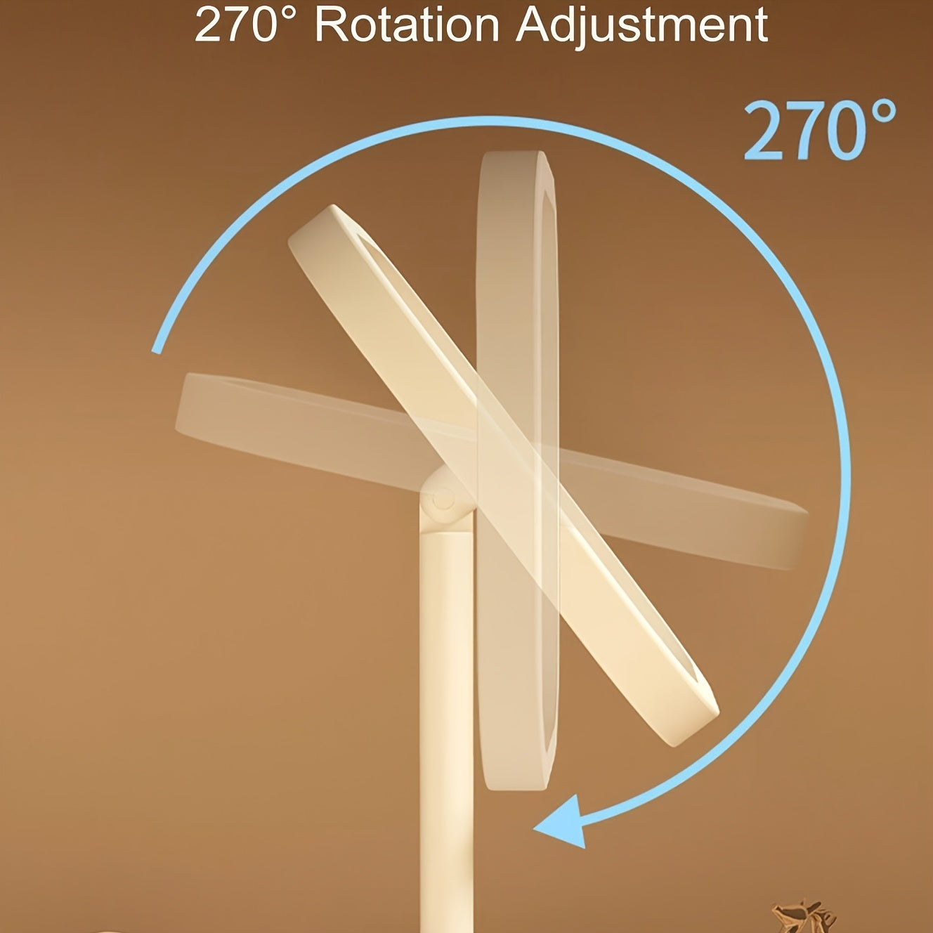 Rechargeable Makeup Mirror with Touch Control & 3 Light Modes (White/Color Dimming, -Fingerprint HD, Day/Night) - Portable Folding Vanity Mirror with Long Life, - for Women, - Ideal /Christmas