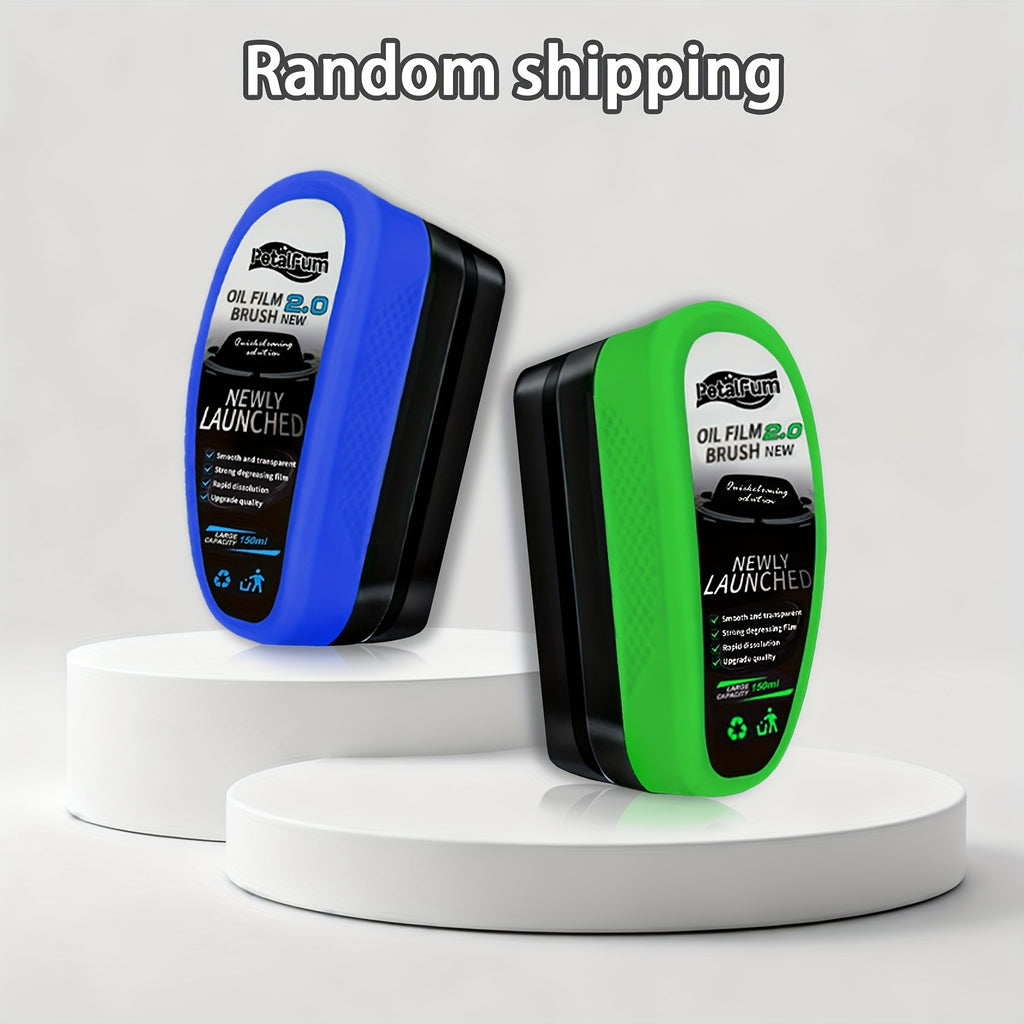 Car Windshield Oil Film Remover, Car Accessories, Automotive Oil Film Cleaning Brush, Multifunctional Car Cleaning Brush, Car Windshield & Side Window Cleaning Tool, Car Wash Accessories, Car Stuff, Car Cleaning Kit, Random S