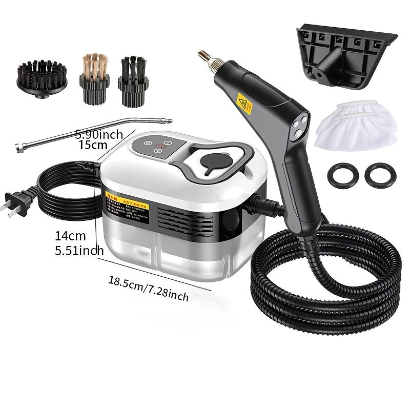 High Pressure Steam Cleaner, Household Steam Cleaner Handheld, Suitable For Kitchen Fume, Sofa, Small Air Conditioning, Washing Machine, 35pcs Accessory Set (without Steam Cleaner)